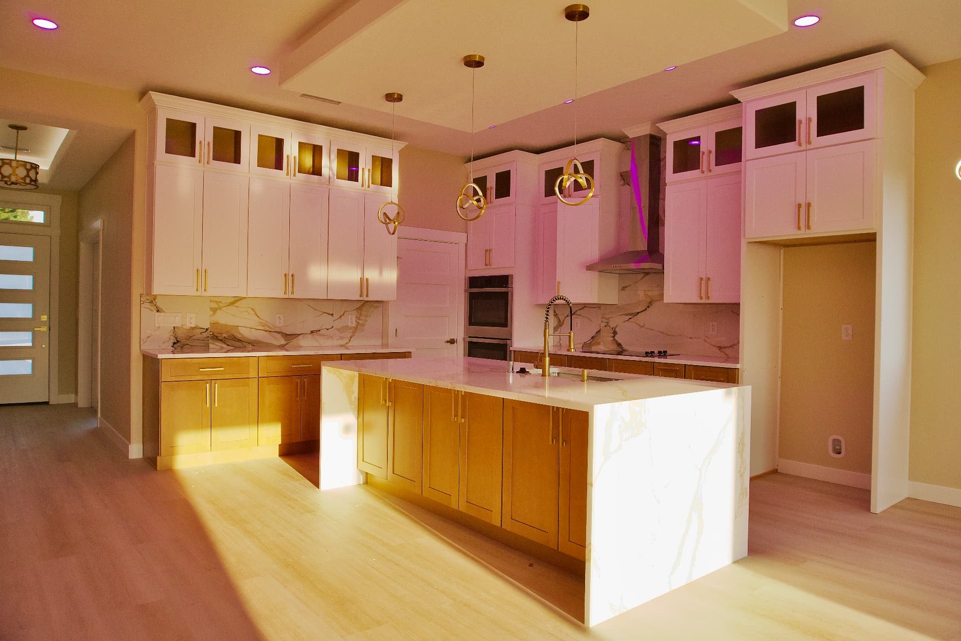 Interior of a completed AM Construction home